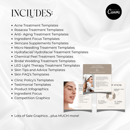 Skin Clinic- Over 350 Social Media Templates