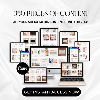 Skin Clinic- Over 350 Social Media Templates