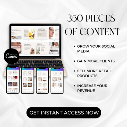 Skin Clinic- Over 350 Social Media Templates