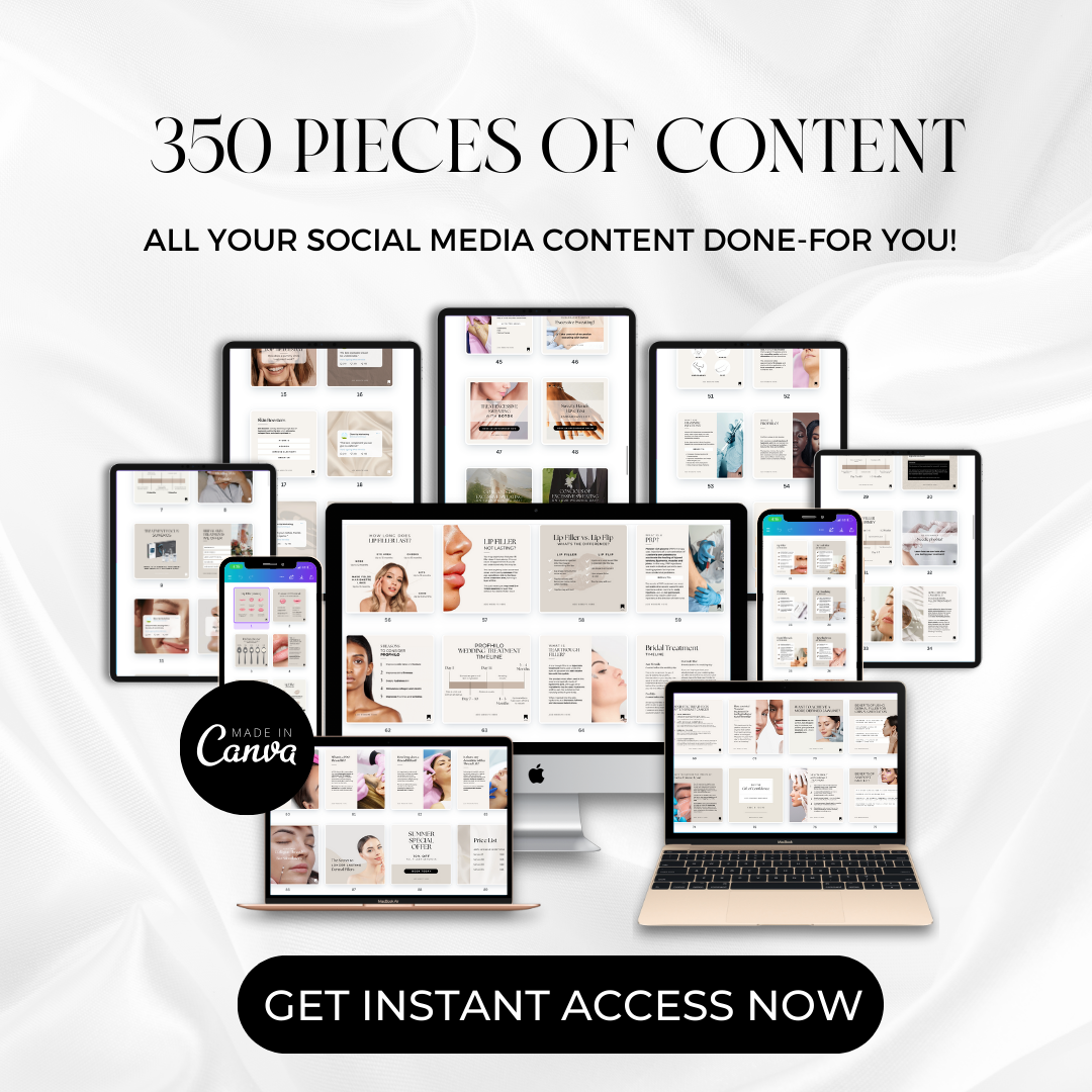 Aesthetic Clinic- Over 350 Social Media Templates