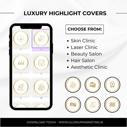 Luxury Highlight Covers